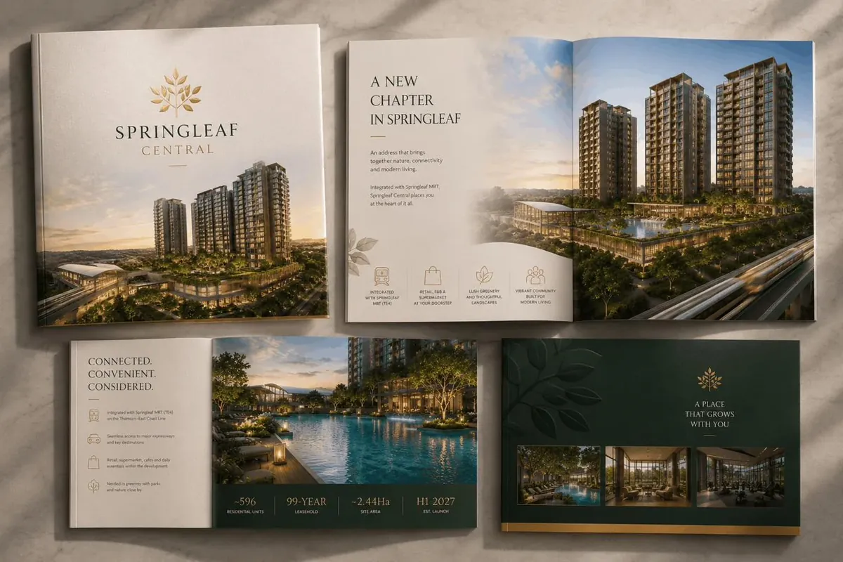 Springleaf Central Residences showflat preview